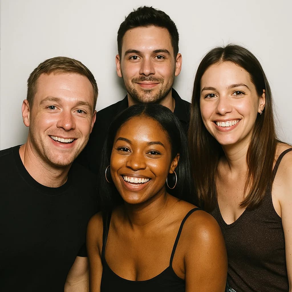 Birthday photo booth rental in Winnipeg, Manitoba