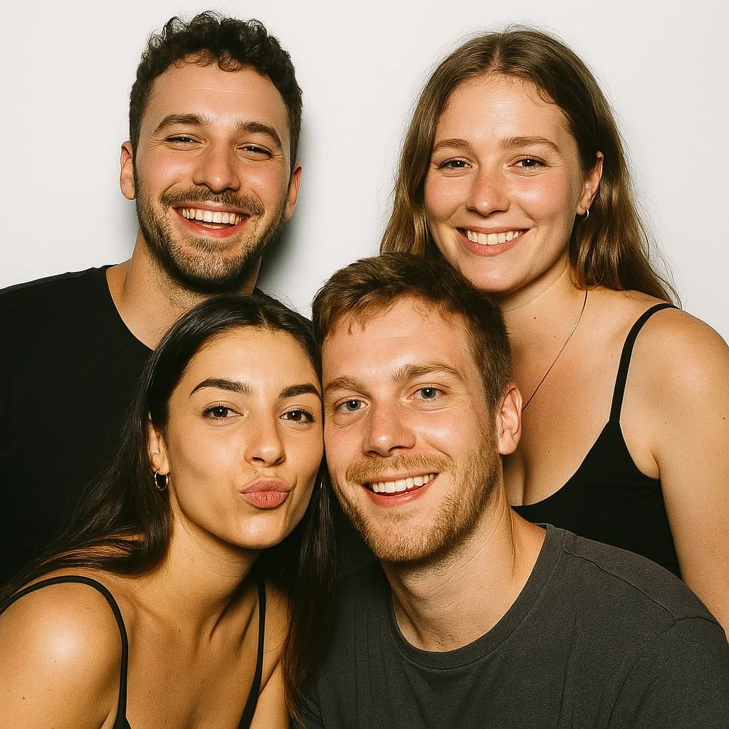 Party photo booth rental in Winnipeg, Manitoba