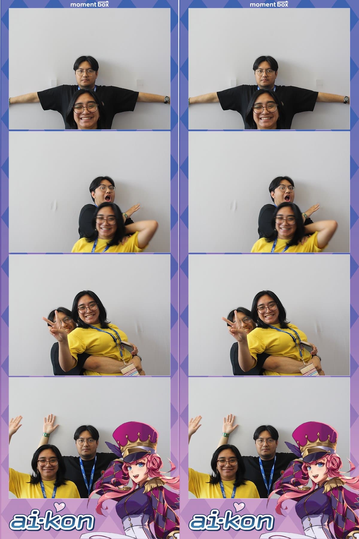Ai-Kon booth strip from Jul 19, 3:39 p.m.