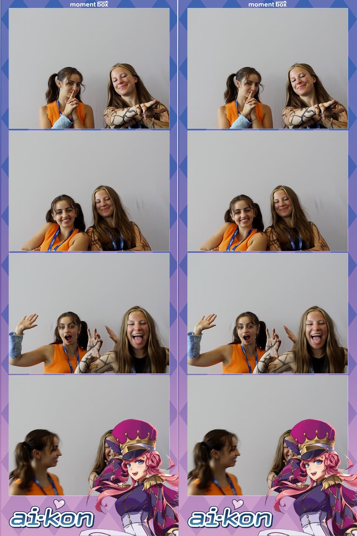 Ai-Kon booth strip from Jul 19, 4:14 p.m.