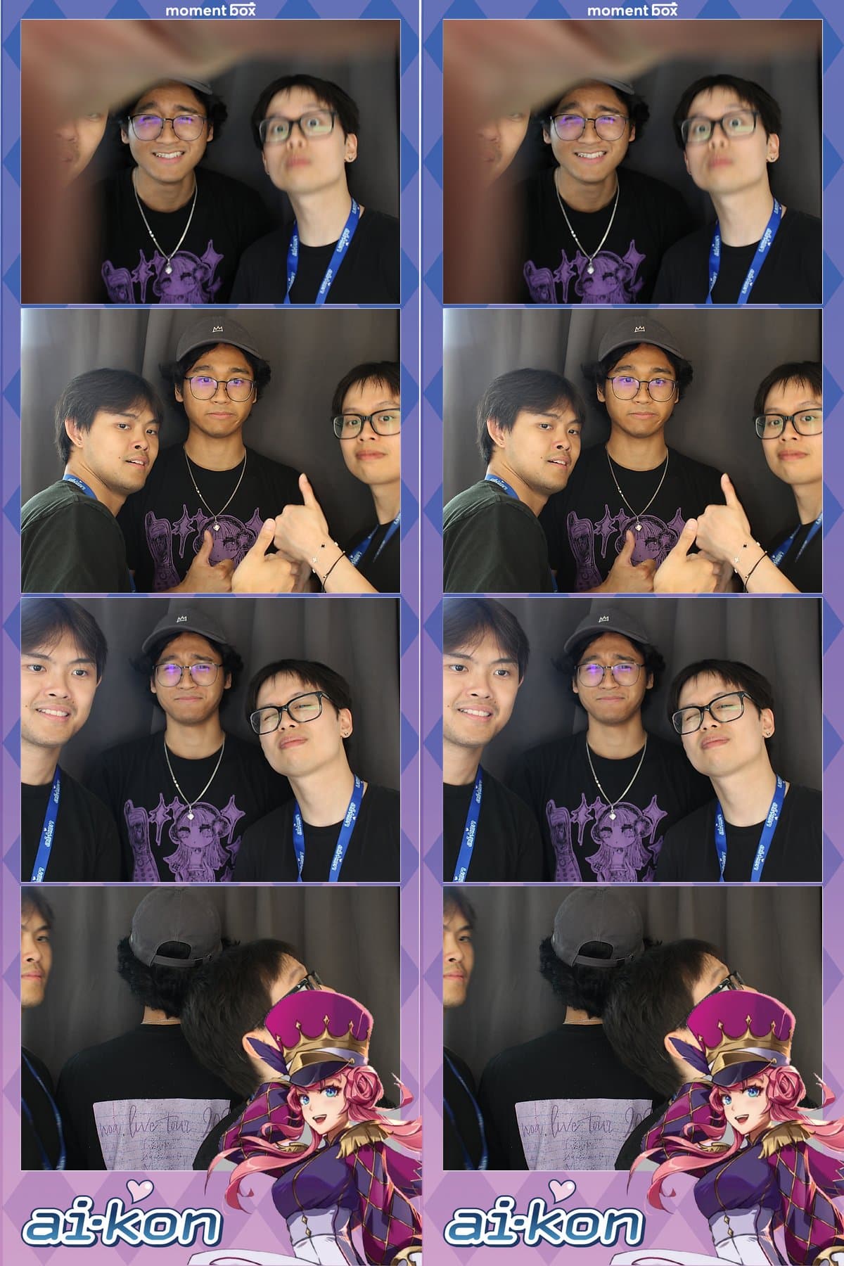 Ai-Kon booth strip from Jul 19, 4:50 p.m.