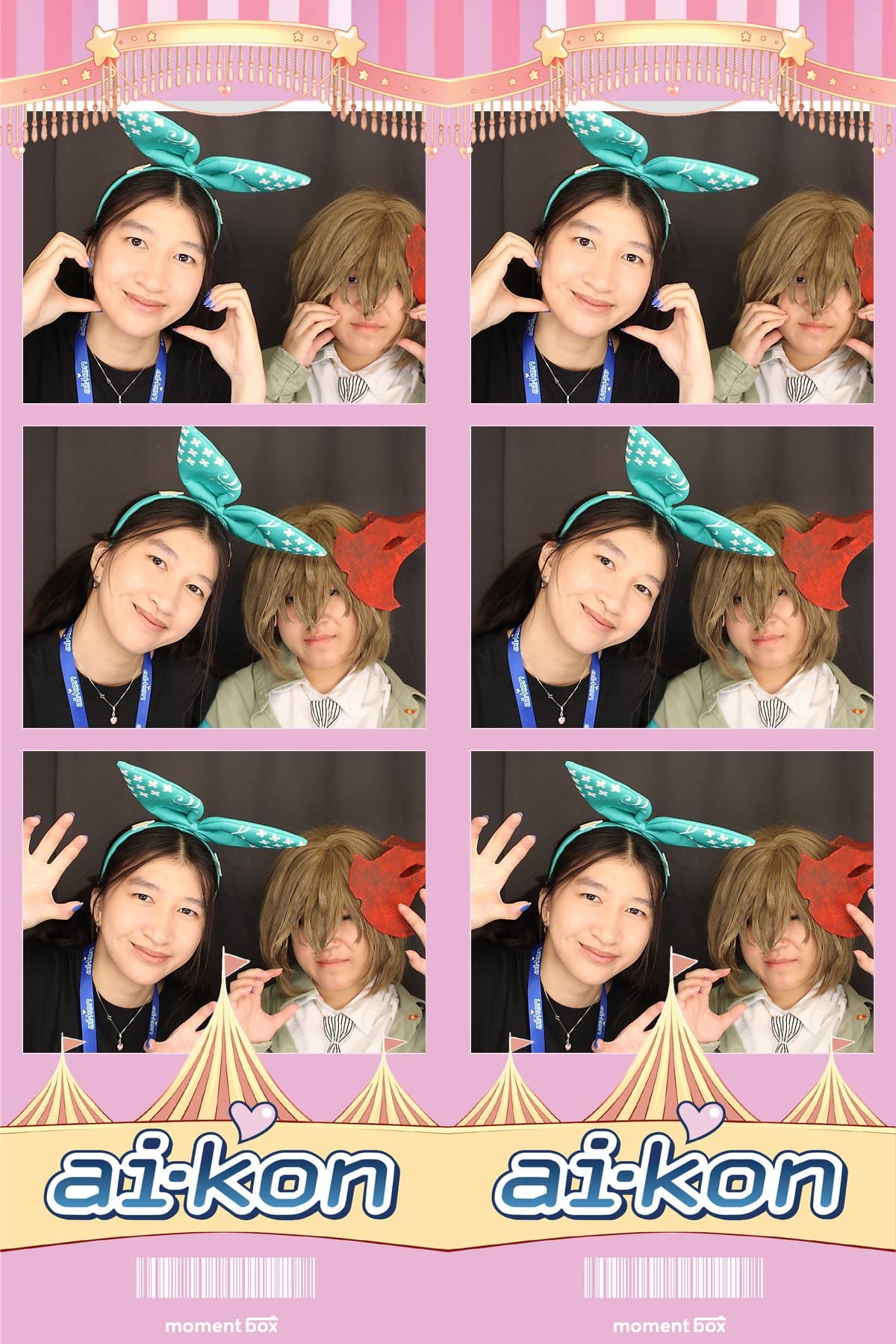 Ai-Kon booth strip from Jul 19, 4:03 p.m.