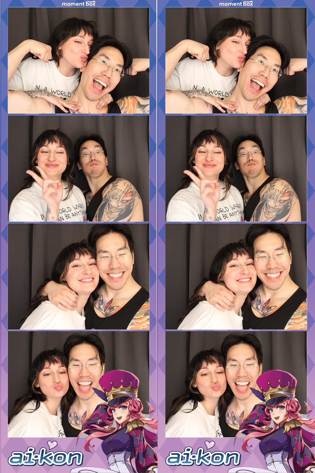 Ai-Kon booth strip from Jul 19, 4:30 p.m.