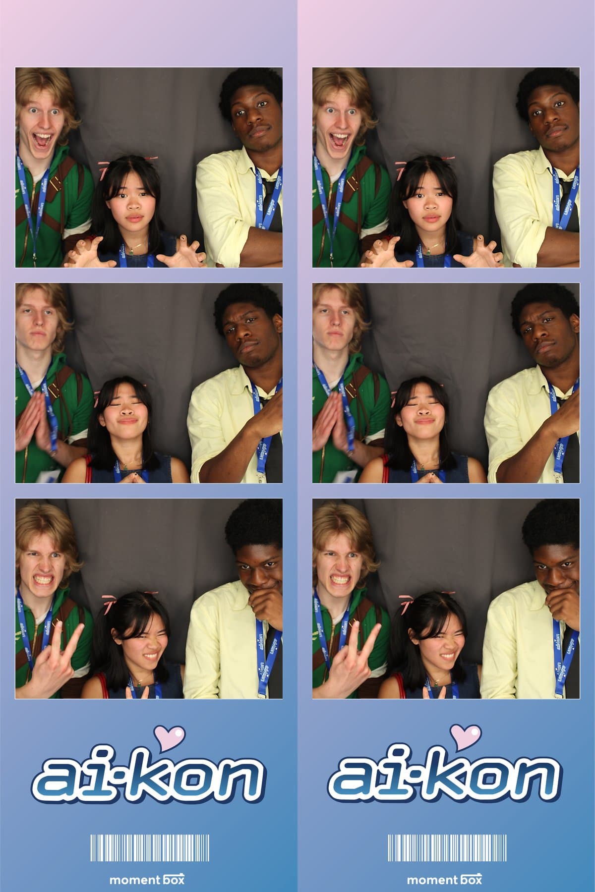 Ai-Kon booth strip from Jul 19, 3:36 p.m.